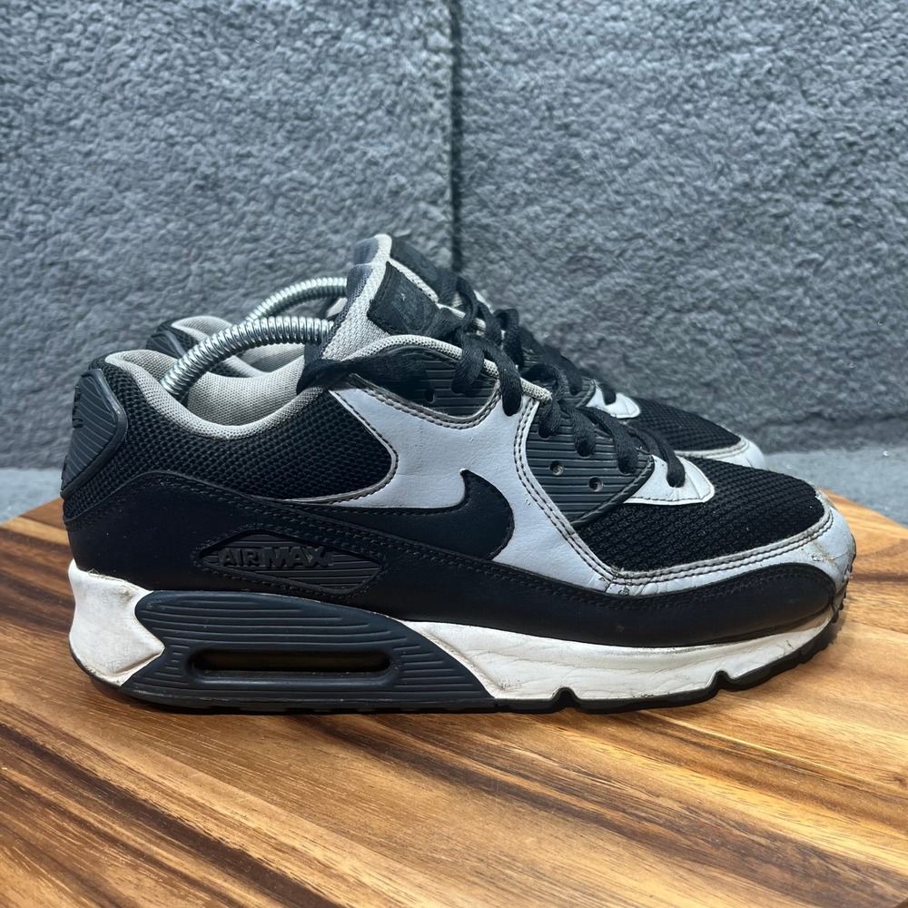 Nike Air Max 90 Sneakers Men's Black Gray Athletic‎ Running Shoes NO INSOLES